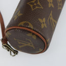 LOUIS VUITTON Monogram Papillon Pouch LV Auth BA8505-16
