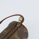 LOUIS VUITTON Monogram Papillon Pouch LV Auth BA8505-10