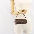 LOUIS VUITTON Monogram Papillon Pouch LV Auth BA8505-18
