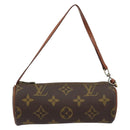 LOUIS VUITTON Monogram Papillon Pouch LV Auth BA8505-13