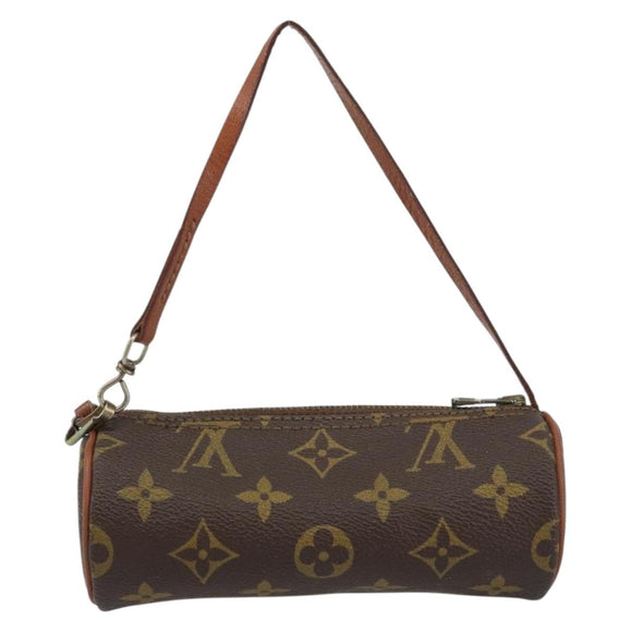 LOUIS VUITTON Monogram Papillon Pouch LV Auth BA8505