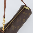 LOUIS VUITTON Monogram Papillon Pouch LV Auth BA8506-6
