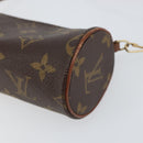 LOUIS VUITTON Monogram Papillon Pouch LV Auth BA8507-9
