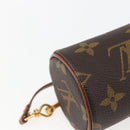 LOUIS VUITTON Monogram Papillon Pouch LV Auth BA8508-13