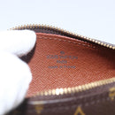 LOUIS VUITTON Monogram Papillon Pouch LV Auth BA8508-16