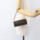 LOUIS VUITTON Monogram Papillon Pouch LV Auth BA8508-20