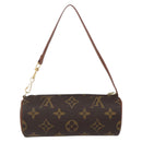 LOUIS VUITTON Monogram Papillon Pouch LV Auth BA8508-3