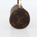 LOUIS VUITTON Monogram Papillon Pouch LV Auth BA8508-5