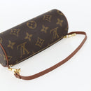 LOUIS VUITTON Monogram Papillon Pouch LV Auth BA8508-7