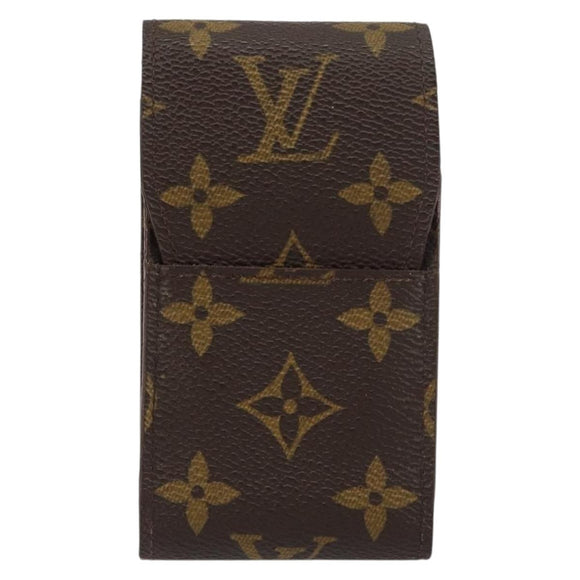 LOUIS VUITTON Monogram Etui Cigarette Case M63024 LV Auth BA8510