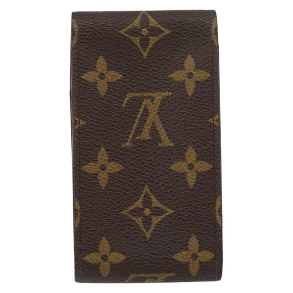 LOUIS VUITTON Monogram Etui Cigarette Case M63024 LV Auth BA8510