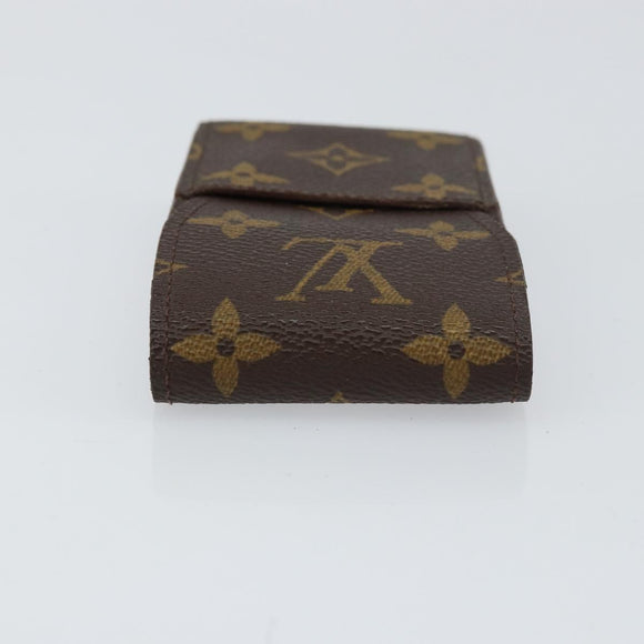 LOUIS VUITTON Monogram Etui Cigarette Case M63024 LV Auth BA8510
