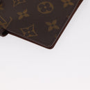 LOUIS VUITTON Monogram Agenda PM Day Planner Cover R20005 LV Auth BA8511-16
