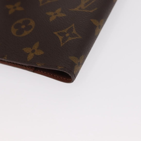 LOUIS VUITTON Monogram Agenda PM Day Planner Cover R20005 LV Auth BA8511