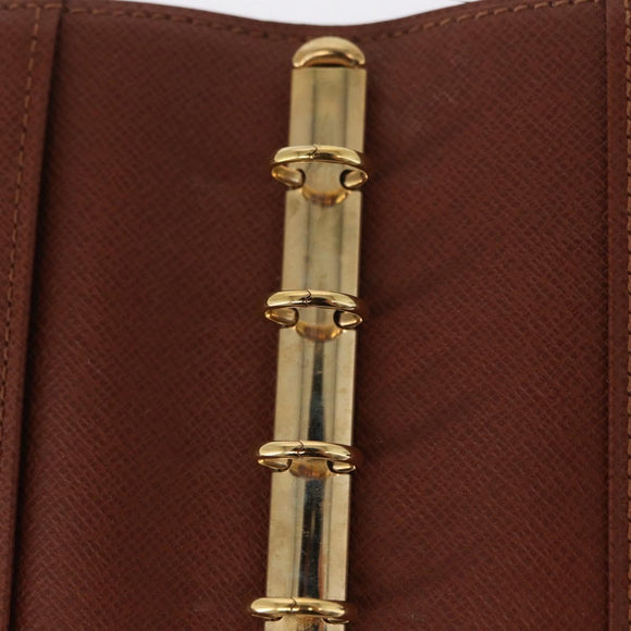 LOUIS VUITTON Monogram Agenda PM Day Planner Cover R20005 LV Auth BA8511