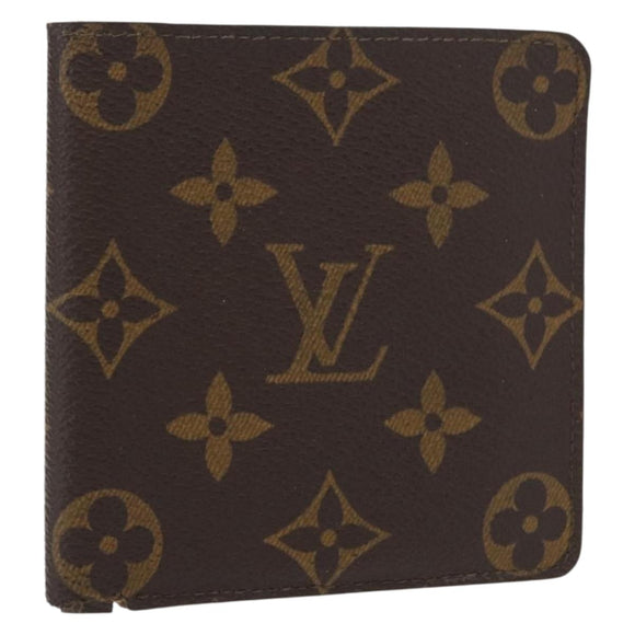 LOUIS VUITTON Monogram Porte Billets 6 Cartes Crdit Wallet M60929 LV Auth BA8512