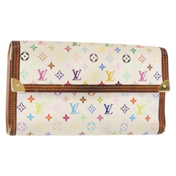 LOUIS VUITTON Multicolor Porte Tresor International Wallet M92659 Auth BA8514