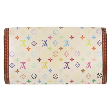 LOUIS VUITTON Multicolor Porte Tresor International Wallet M92659 Auth BA8514 - 0