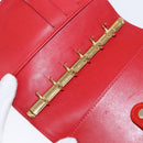 LOUIS VUITTON Monogram Vernis Agenda PM Day Planner Cover Red R21016 Auth BA8518-21