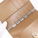 LOUIS VUITTON Monogram Mat Agenda PM Day Planner Cover Beige R20934 Auth BA8519-15