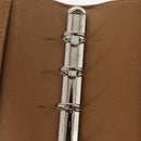 LOUIS VUITTON Monogram Mat Agenda PM Day Planner Cover Beige R20934 Auth BA8519-17