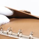 LOUIS VUITTON Monogram Mat Agenda PM Day Planner Cover Beige R20934 Auth BA8519-20