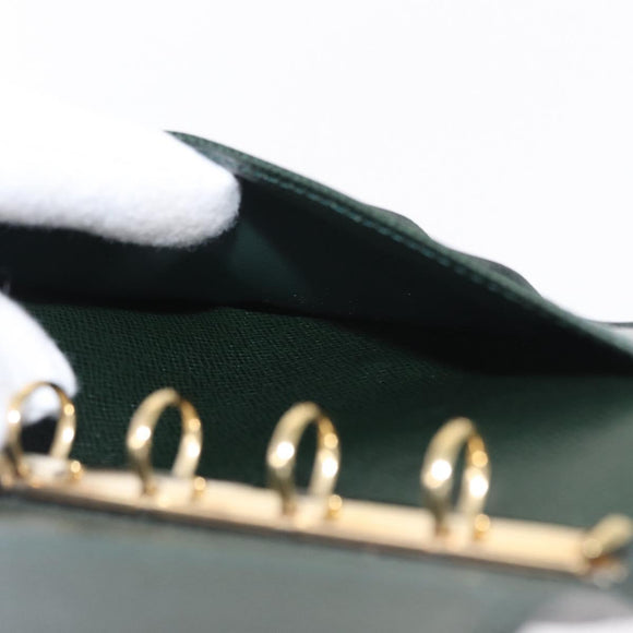 LOUIS VUITTON Taiga Agenda PM Day Planner Cover Epicea R20424 LV Auth BA8520