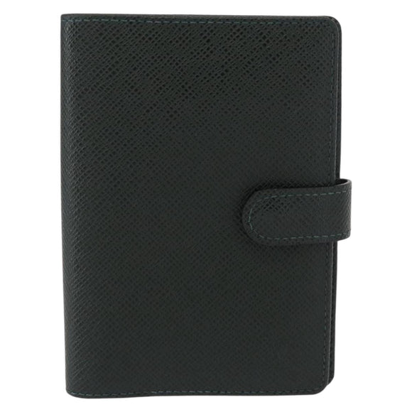 LOUIS VUITTON Taiga Agenda PM Day Planner Cover Epicea R20424 LV Auth BA8520