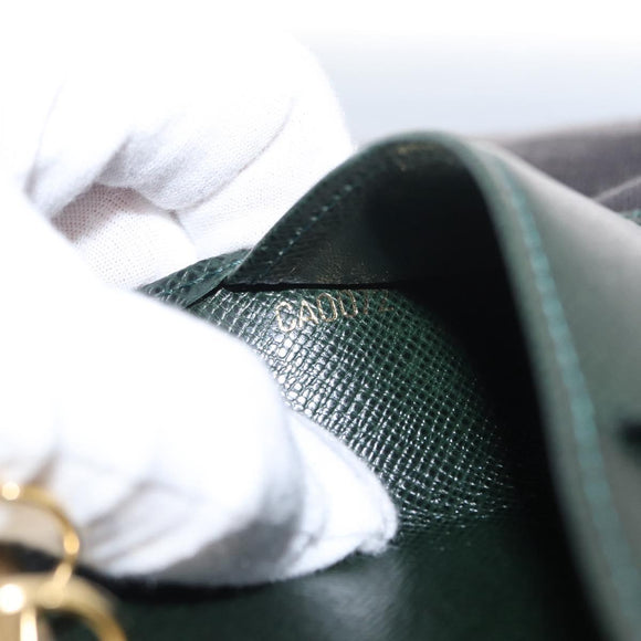 LOUIS VUITTON Taiga Agenda PM Day Planner Cover Epicea R20424 LV Auth BA8520