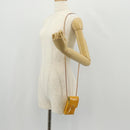 LOUIS VUITTON Monogram Vernis Green Case Lime Yellow M91052 LV Auth BA8521-24