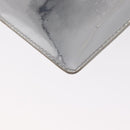 LOUIS VUITTON Monogram Miroir Pochette Platt Pouch Silver M95277 LV Auth BA8522A-17