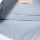 LOUIS VUITTON Monogram Miroir Pochette Platt Pouch Silver M95277 LV Auth BA8522A-11