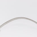 LOUIS VUITTON Monogram Miroir Pochette Platt Pouch Silver M95277 LV Auth BA8522A-8