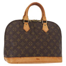 LOUIS VUITTON Monogram Alma Hand Bag M51130 LV Auth BA8523-1