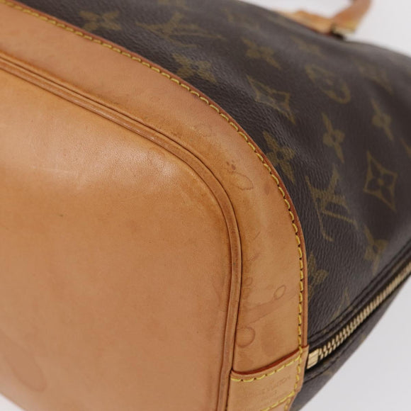 LOUIS VUITTON Monogram Alma Hand Bag M51130 LV Auth BA8523