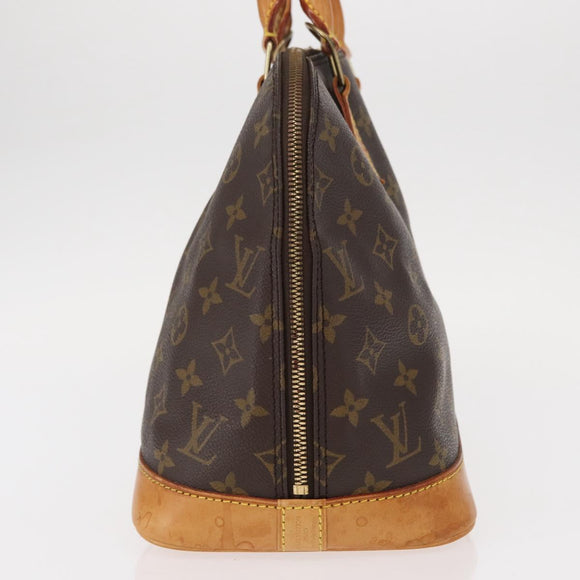 LOUIS VUITTON Monogram Alma Hand Bag M51130 LV Auth BA8523