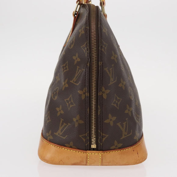 LOUIS VUITTON Monogram Alma Hand Bag M51130 LV Auth BA8523