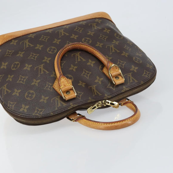 LOUIS VUITTON Monogram Alma Hand Bag M51130 LV Auth BA8525