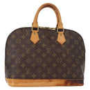 LOUIS VUITTON Monogram Alma Hand Bag M51130 LV Auth BA8526-1