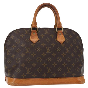LOUIS VUITTON Monogram Alma Hand Bag M51130 LV Auth BA8528