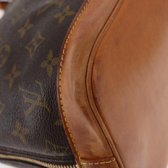 LOUIS VUITTON Monogram Alma Hand Bag M51130 LV Auth BA8528