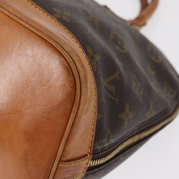 LOUIS VUITTON Monogram Alma Hand Bag M51130 LV Auth BA8528