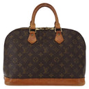 LOUIS VUITTON Monogram Alma Hand Bag M51130 LV Auth BA8528-3