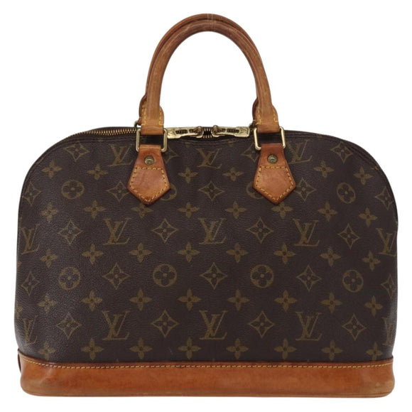 LOUIS VUITTON Monogram Alma Hand Bag M51130 LV Auth BA8528