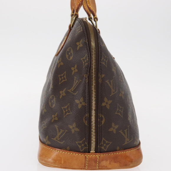 LOUIS VUITTON Monogram Alma Hand Bag M51130 LV Auth BA8528