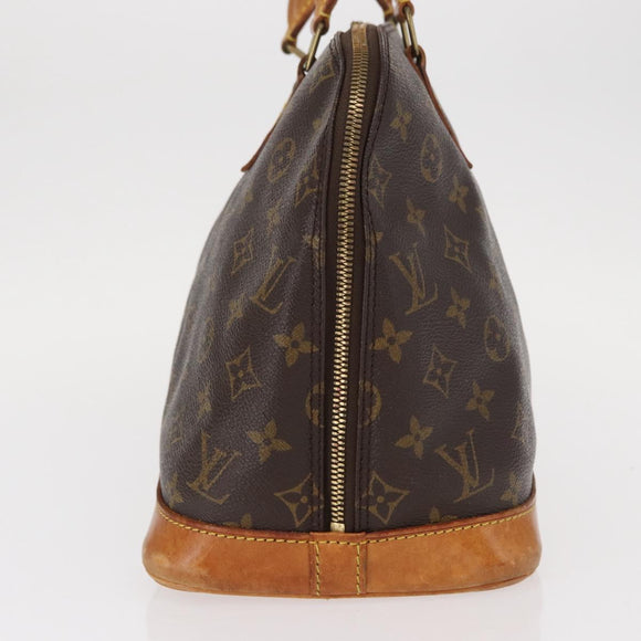 LOUIS VUITTON Monogram Alma Hand Bag M51130 LV Auth BA8528