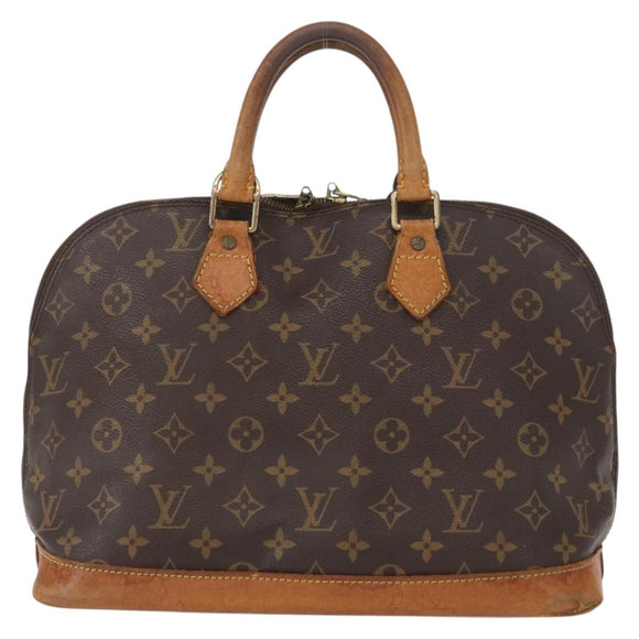LOUIS VUITTON Monogram Alma Hand Bag M51130 LV Auth BA8529