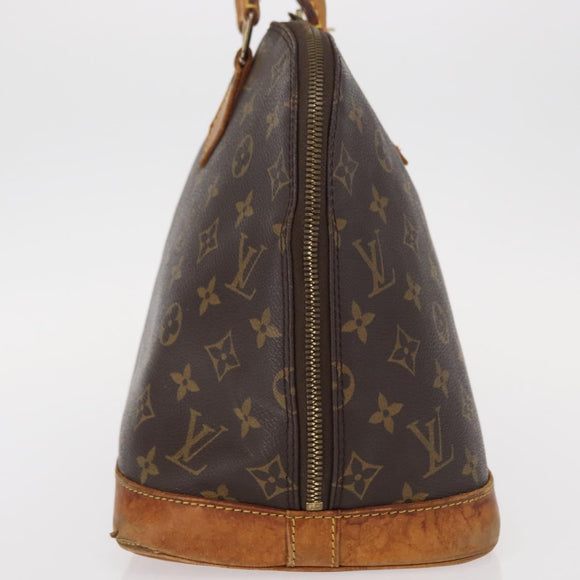 LOUIS VUITTON Monogram Alma Hand Bag M51130 LV Auth BA8529