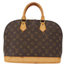 LOUIS VUITTON Monogram Alma Hand Bag M51130 LV Auth BA8530-2