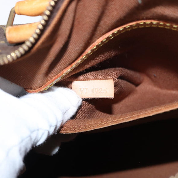 LOUIS VUITTON Monogram Alma Hand Bag M51130 LV Auth BA8530